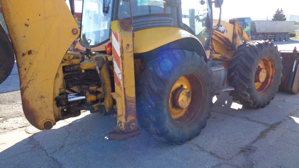 JCB 4CX 2007. Sprowadzona servopower klima