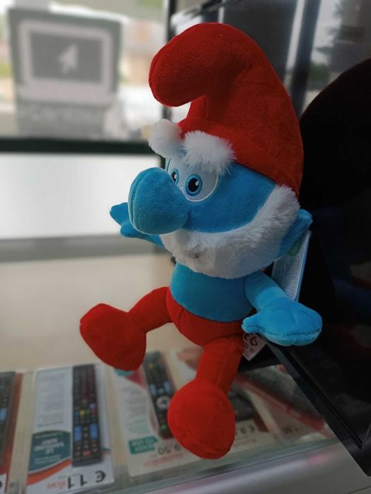 PROMO:Peluche Grande Smurf Smurfs 33cm
