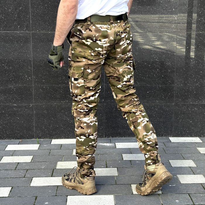 ДОВГОВІЧНА ТКАНИНА ріп-стоп. Надійні карго штани, тактичні брюки.