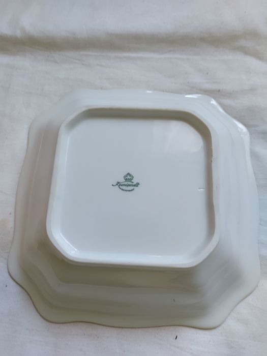 Talerz misa koenigszelt Stary porcelana