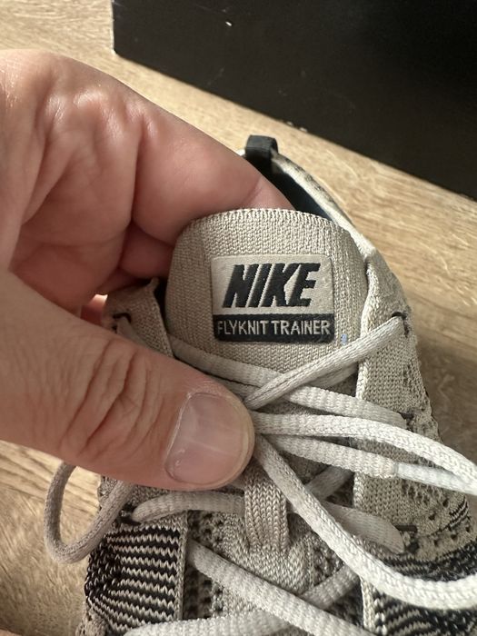 Nike Flyknit Trainer 11.5US buty 45,5 Pale Grey
