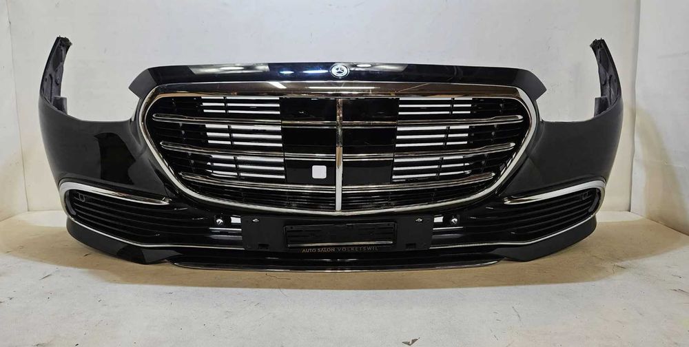 Передний бампер в цвет Mercedes-ClassW223 AMG