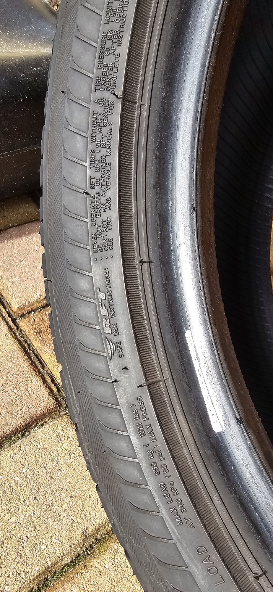 2x Opony Bridgestone 225/45 r18 Runflat