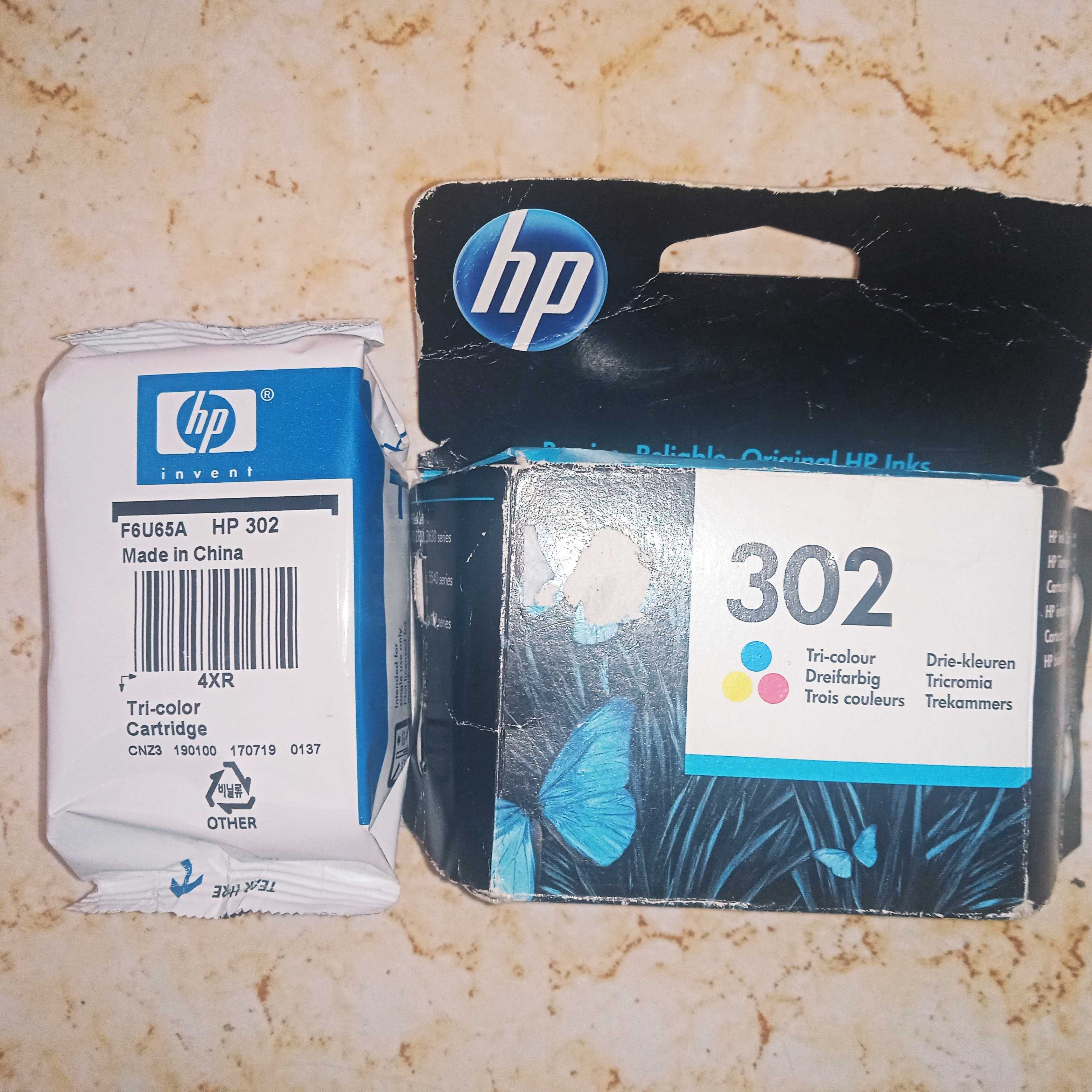 Оригінальний чорнильний картридж HP CH562EE 302 Color Genuine 3кольори