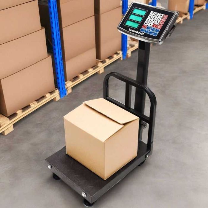 Waga elektroniczna 200 kg  platformowa magazynowa przemysłowa LCD