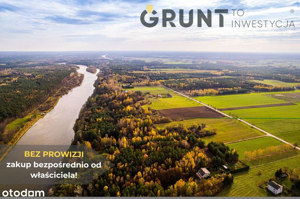 Działki budowlane nad rzeką Narew