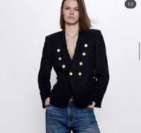 Піджак жакет твід оригінал Zara Chanel Balmain Dior