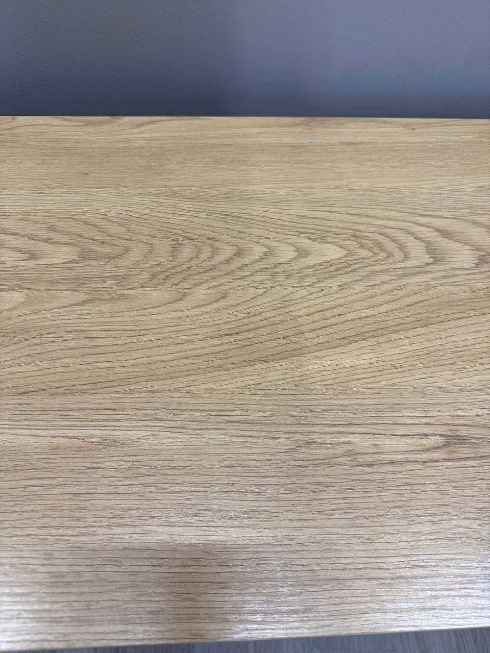 Стіл письмовий Jysk TRAPPEDAL 48x95см 1 шух теплий дуб/чорний