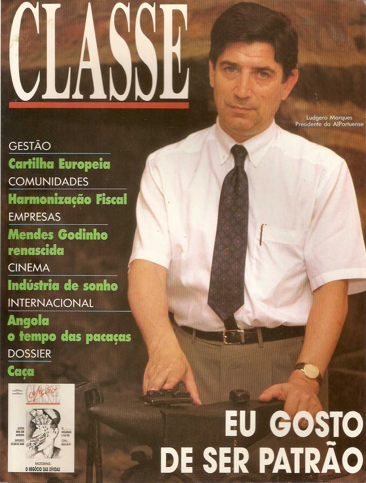 Ludgero Marques na revista Classe de 1989