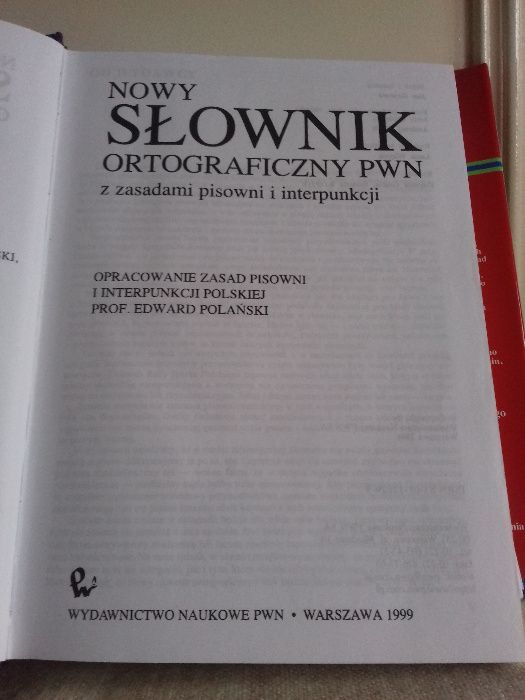 Nowy słownik ortograficzny PWN