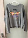 MaxMara weekend bluza szara oversize motyl