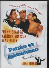 Dvd Paixão de Marinheiro - musical - Frank Sinatra/ Gene Kelly -extras