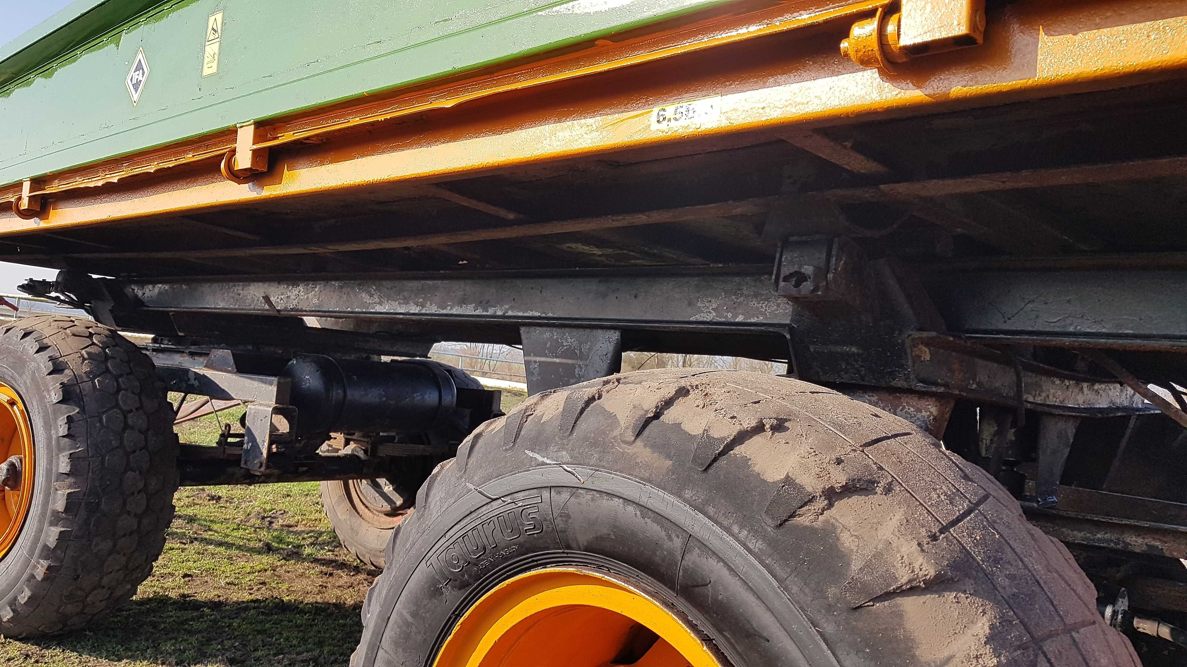 Przyczepa wywrotka HL6011.,kultywator,agregat,transport