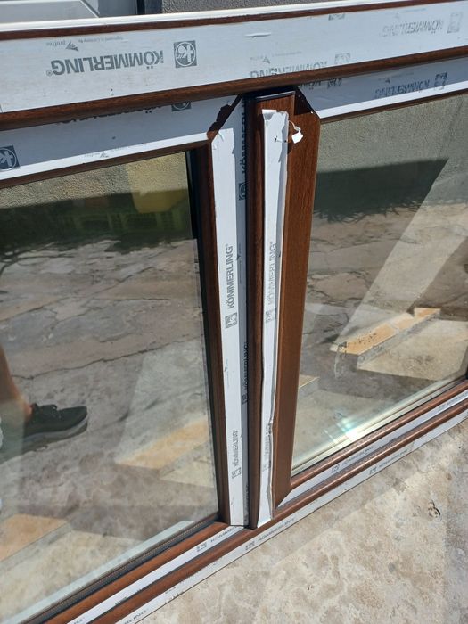 Janela em pvc vidro duplo basculante