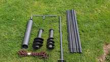 Wiertnica ręczna 17m/studnia głębinowa/abisynka/145mm/180mm/Wynajem