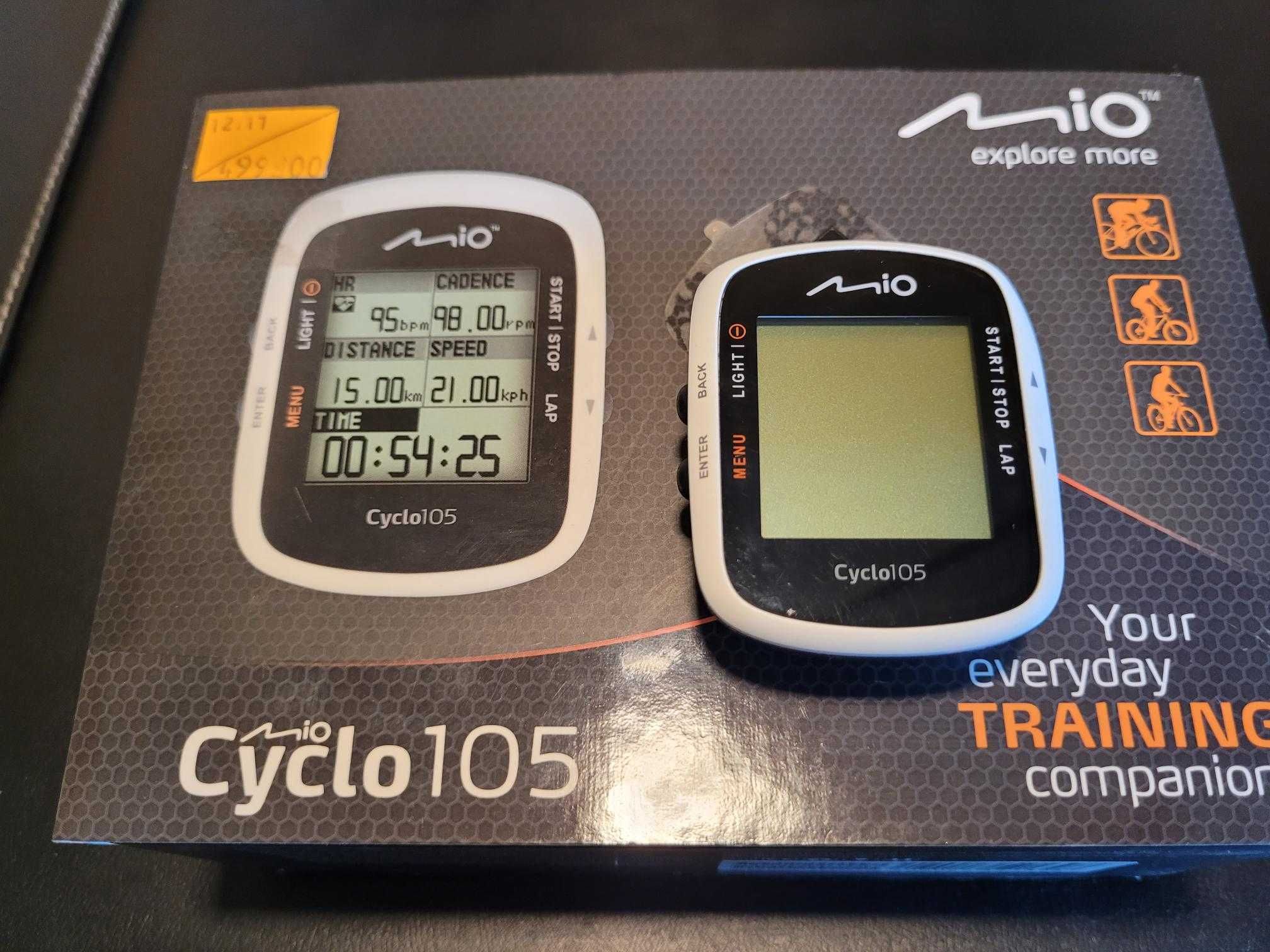 MIO Cyclo 105 - Nawigacja rowerowa z GPS