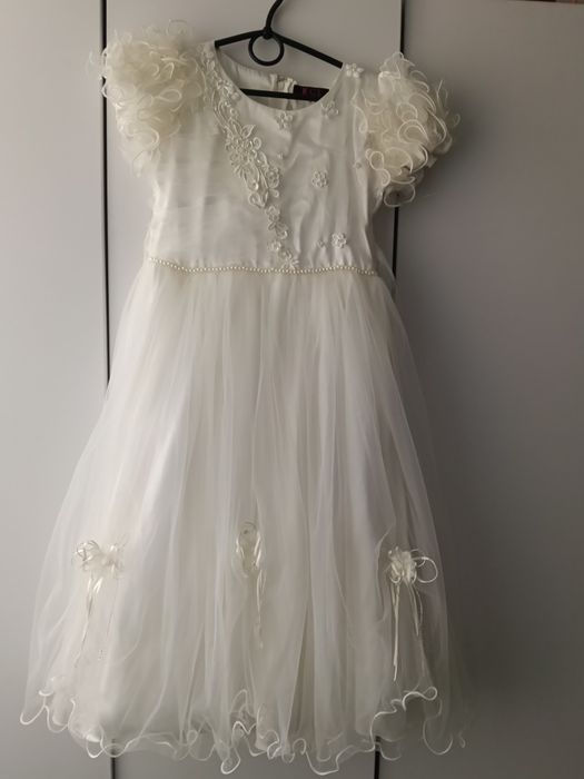 Біле плаття до причастя 9-10 років