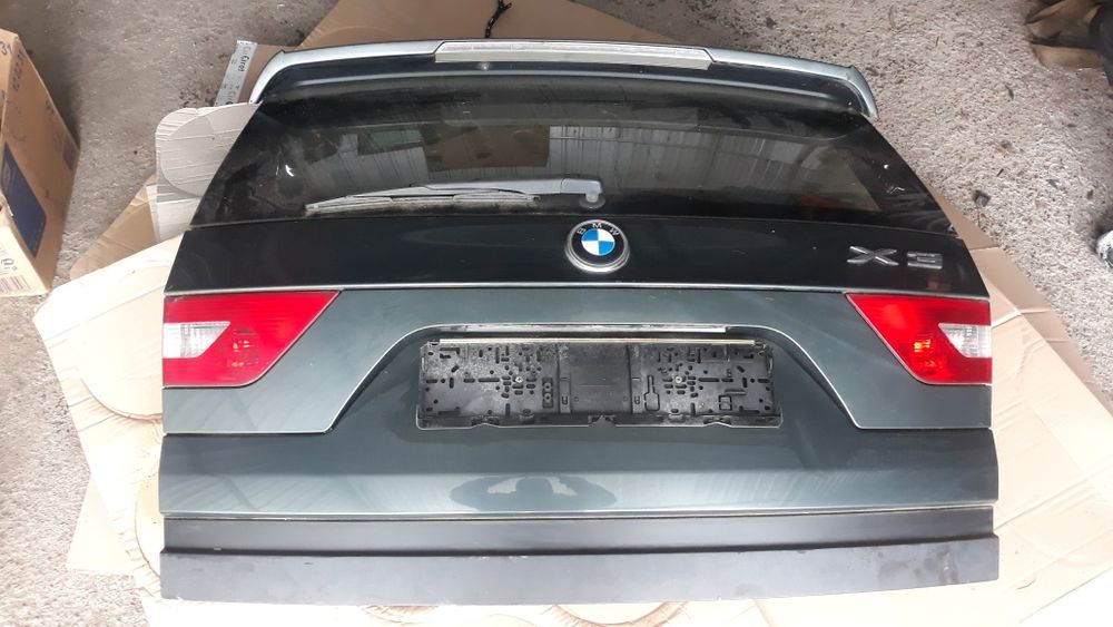 Klapa bagażnika kompletna bmw x3 e83 Highlandgruen Metallic a11/6