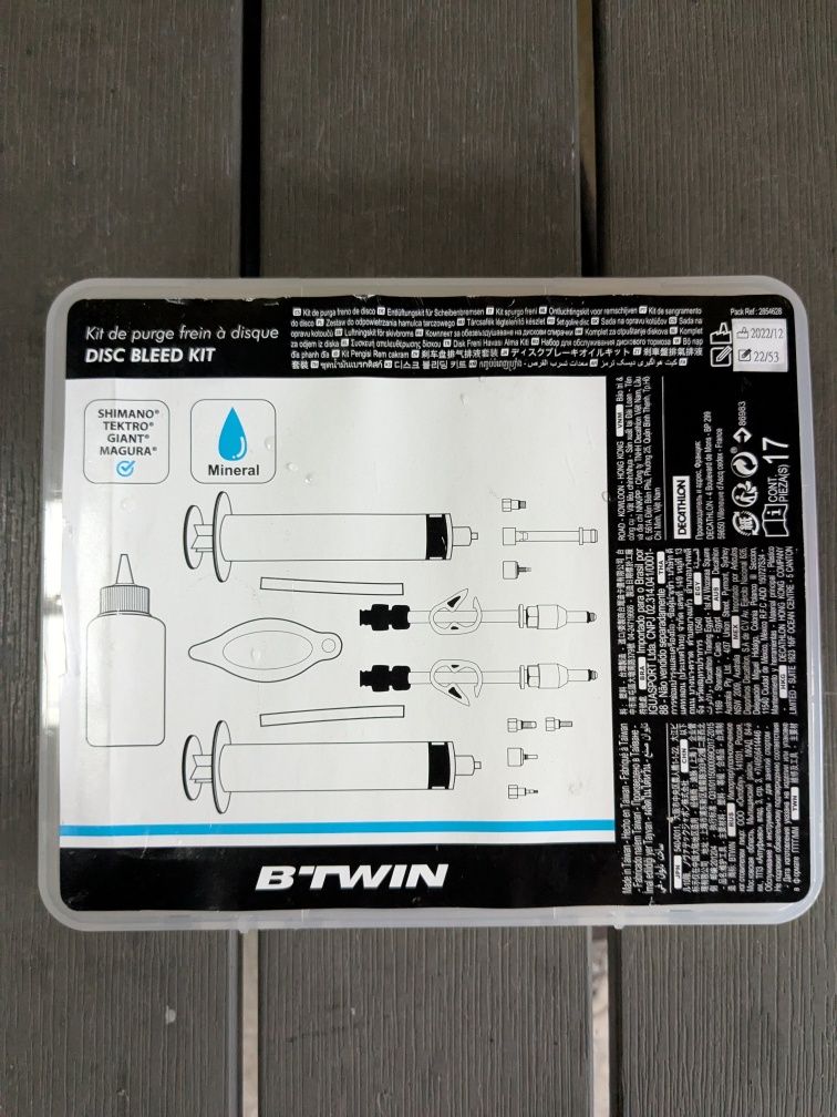 Kit Sangramento travões bicicleta BTT
