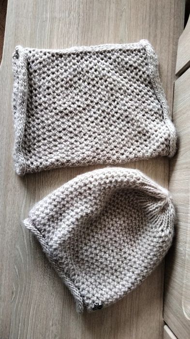 Шапка и шарф снуд