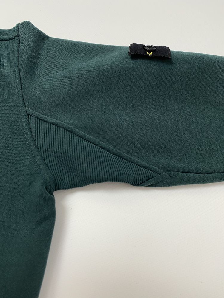 Зип-худи Stone Island Зеленая Оригинал