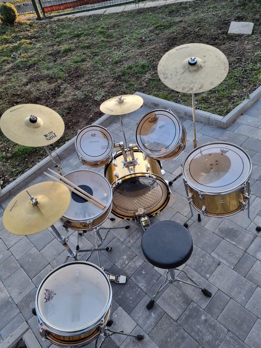 Perkusja akustyczna Millenium junior 8" 10" 10" 12" 13 16" złota edycj