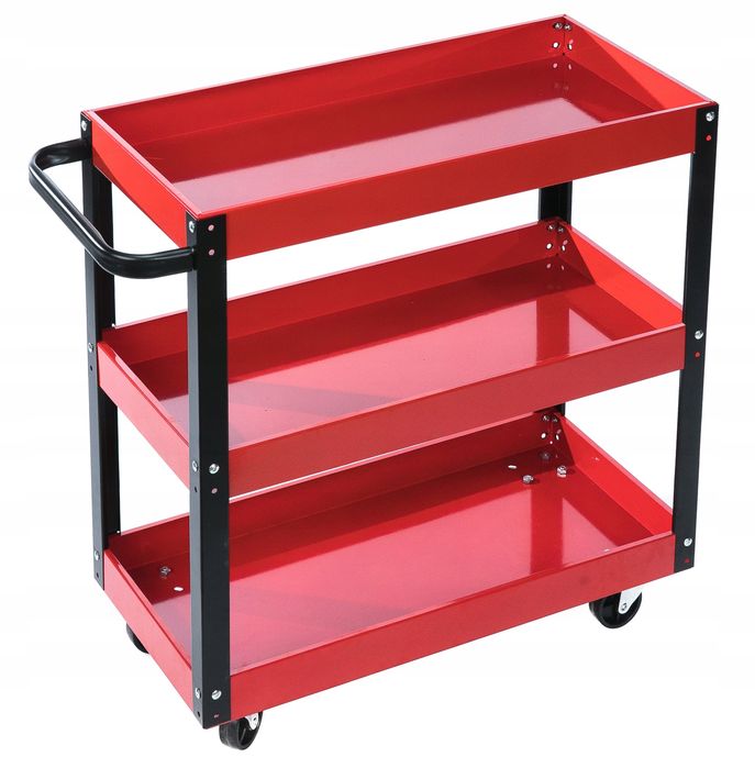 Szafka Wózek Zestaw Warsztatowy Narzędziowy Półki 3 Trzy Półki