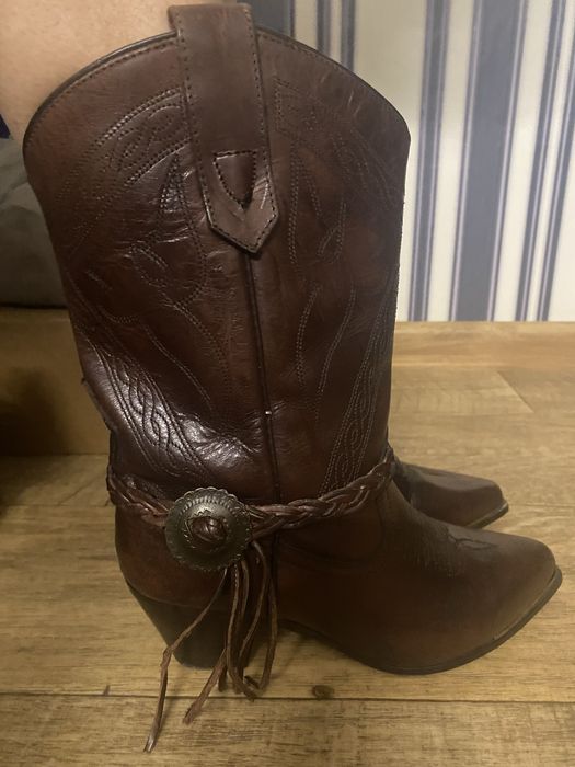 Чоботи козаки шкіряні Мексика