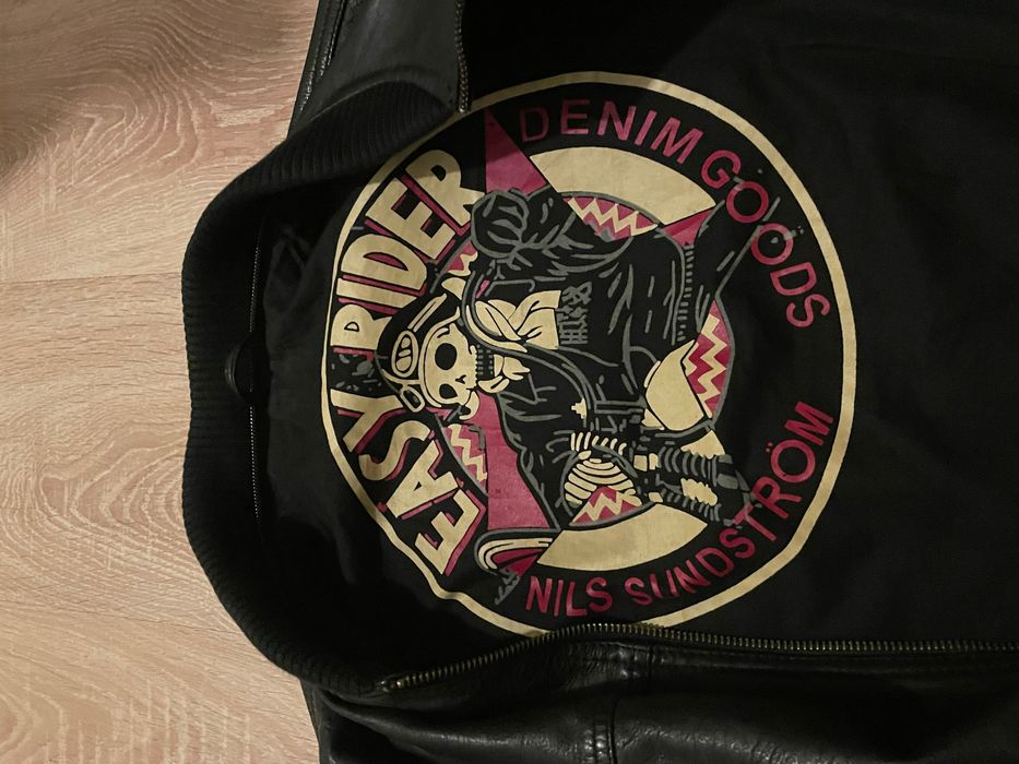 Kurtka bomberka sztuczna skóra rozmiar M/L