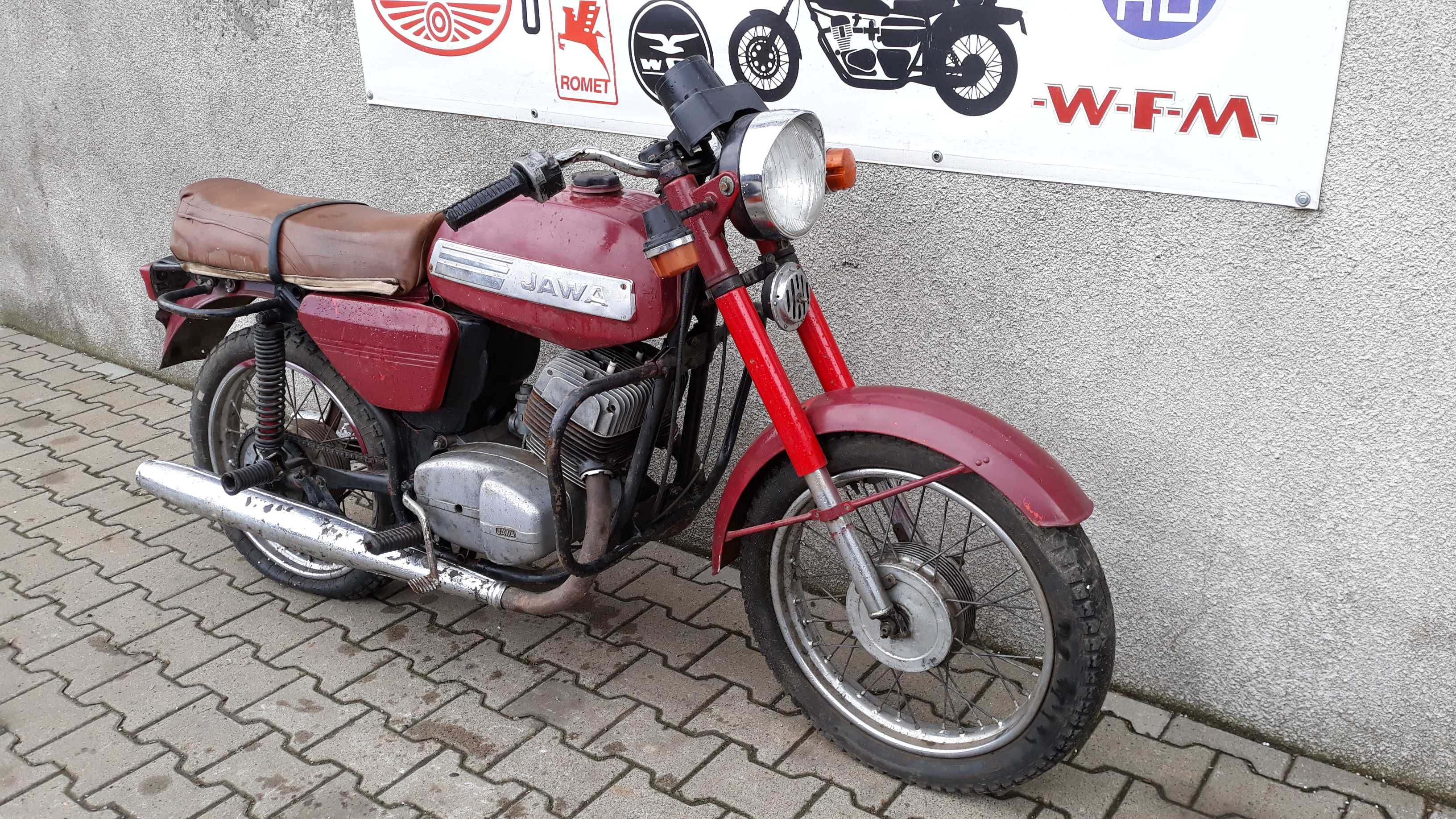 Jawa 350 zarejestrowana