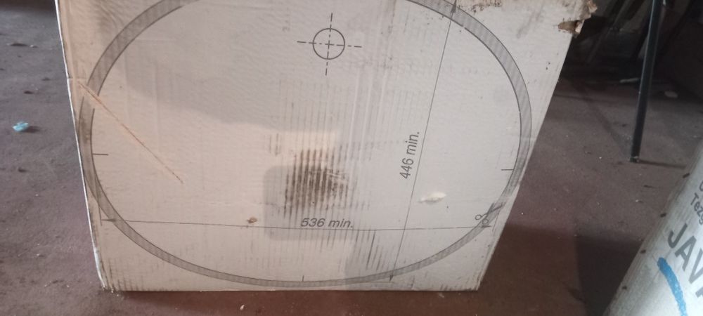 Lavatórios roca novos dentro da caixa