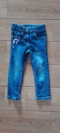 Spodnie jeansowe Lupilu r. 92 dziewczęce