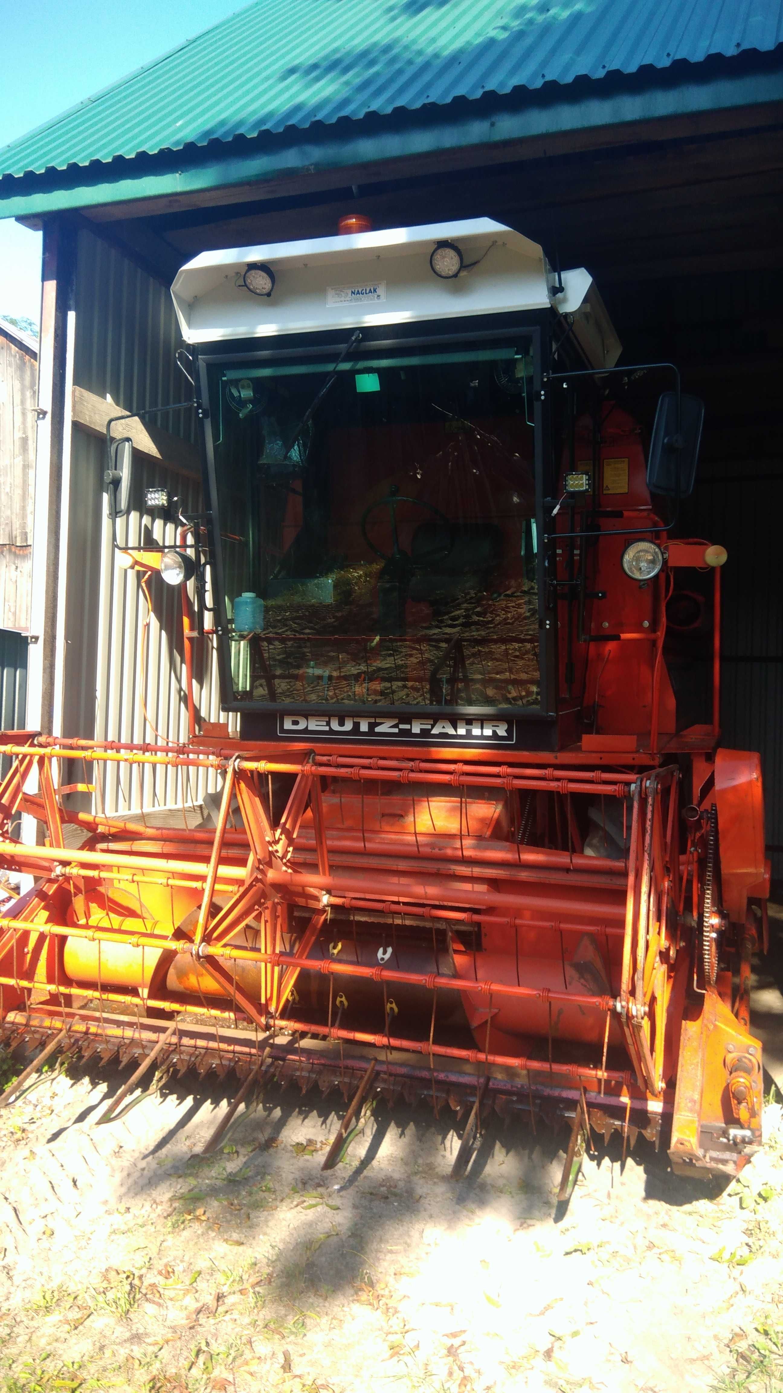 Kombajn Zbożowy Deutz Fahr M 660 sieczkarnia transport zamiana na c360