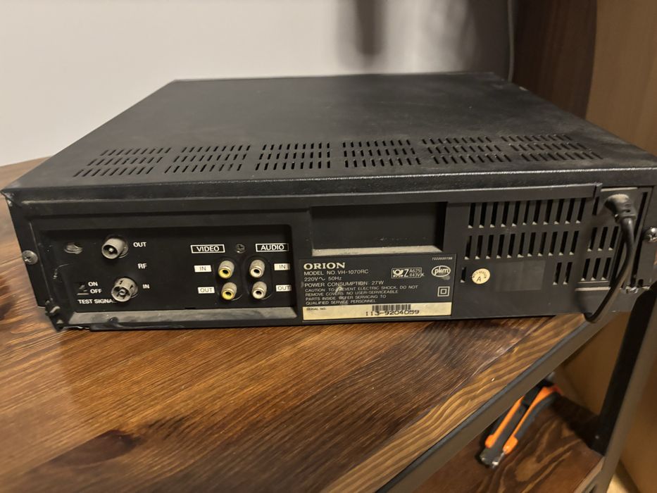 Prl orion video odtwarzacz vhs
