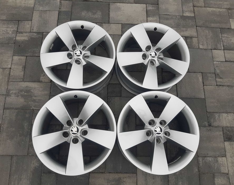 Alufelgi 17 cali 5x112 Et 40 Skoda OE Kodiaq Karoq Seat Ateca