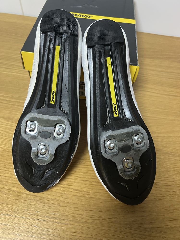 Sapato ciclismo Estrada Mavic Pro branco T 42