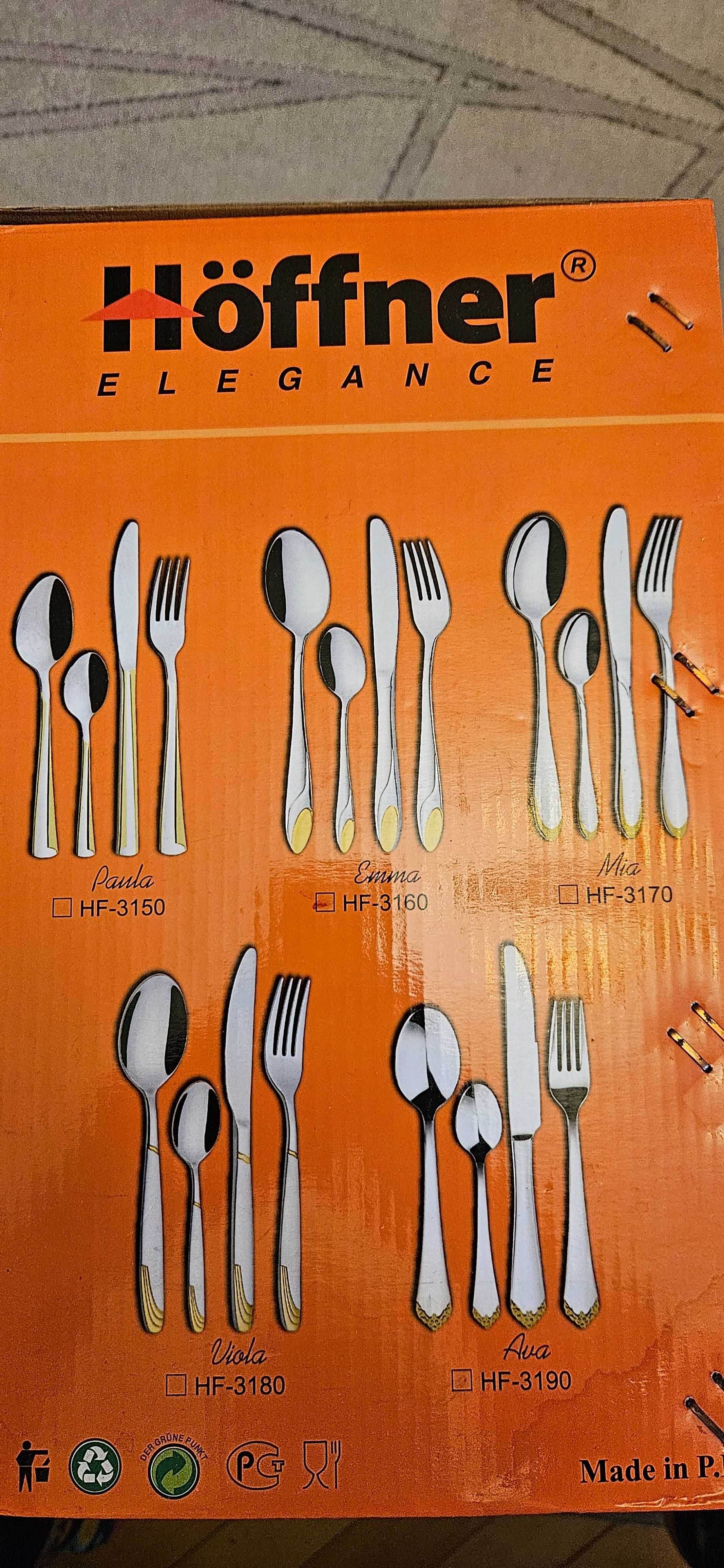 Sztućce hoffner 84 elementy