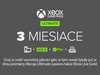KOD Xbox Game Pass Ultimate 3 miesiące