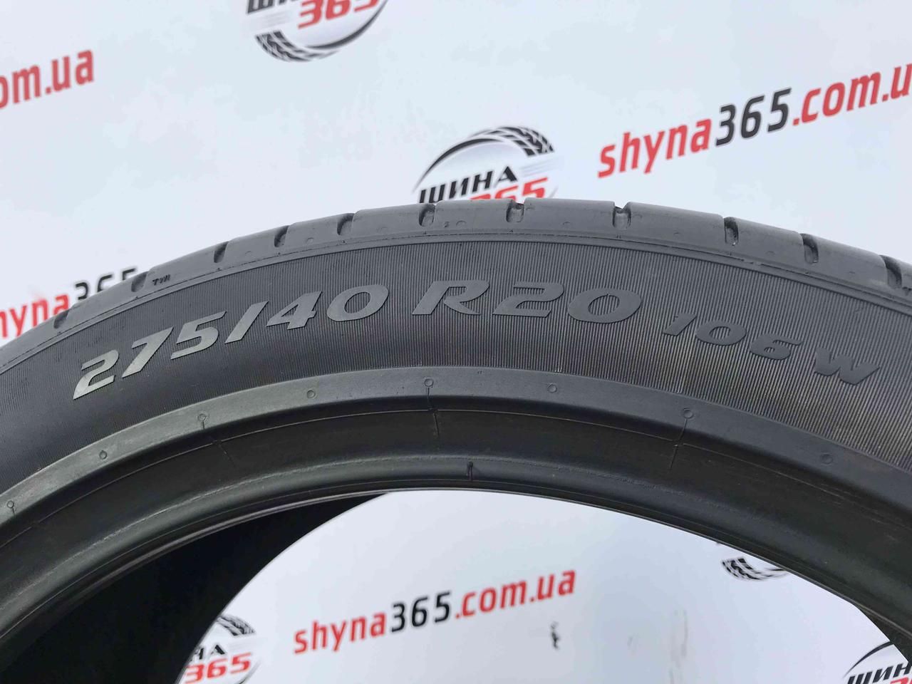 275/40 r20 pirelli pzero pz4 run flat 6mm шини бу