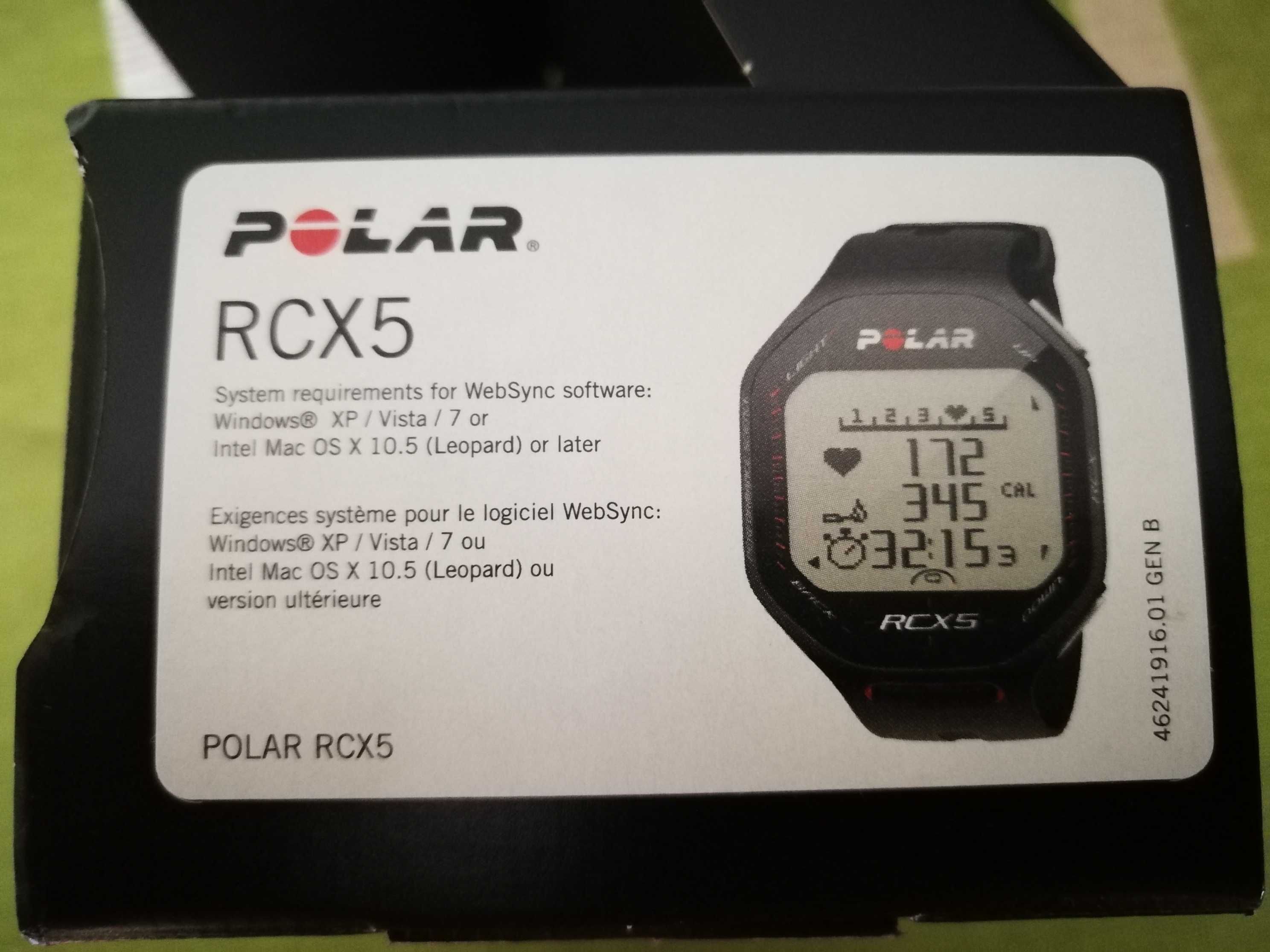 Relógio POLAR RCX5