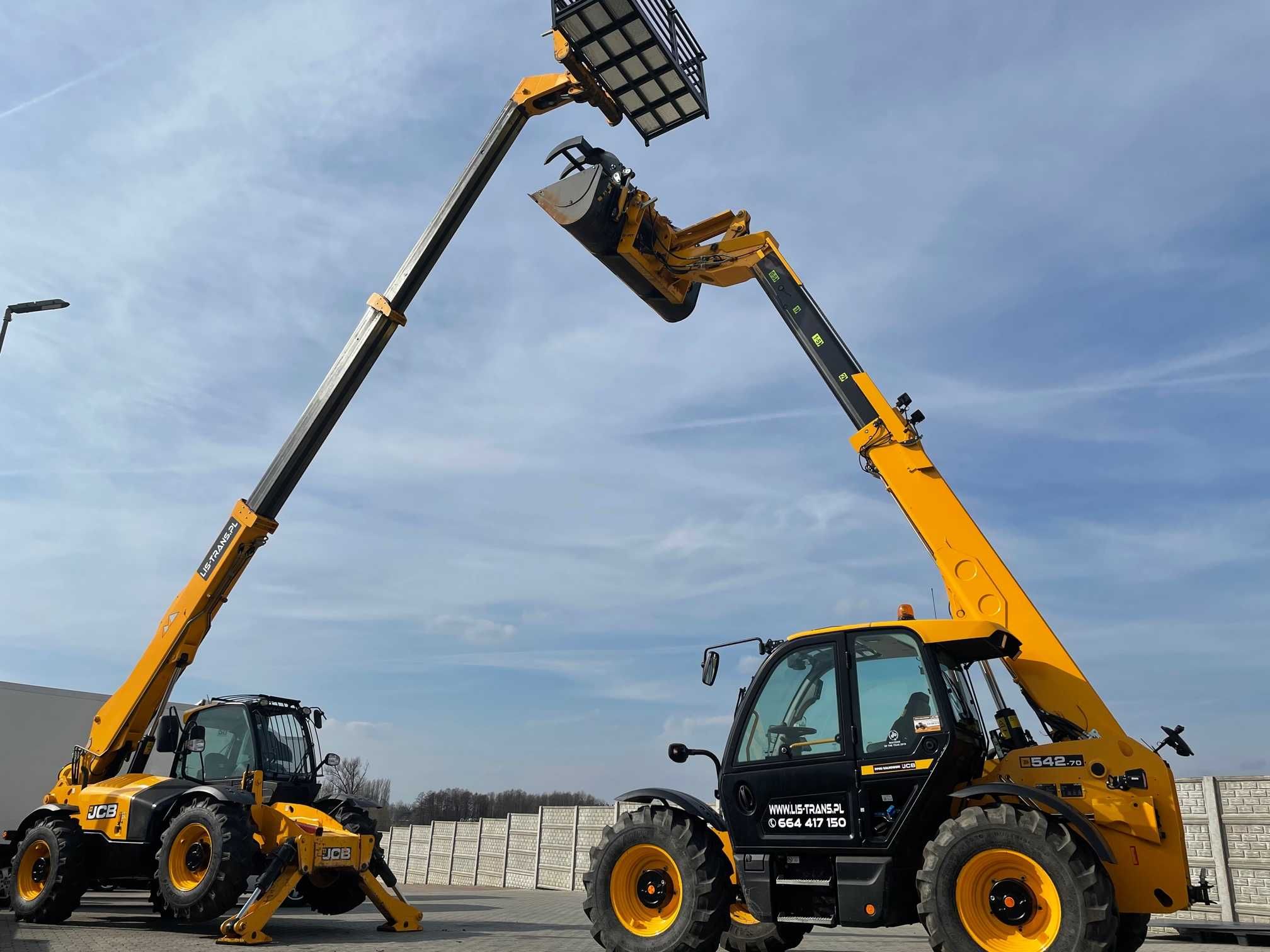 Wynajem/Usługi/Mini Koparki Bobcat/Ładowarka Teleskopowa JCB do 14m