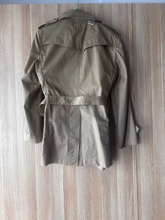 Płaszcz męski Tatuum L – trencz bawełniany beżowy