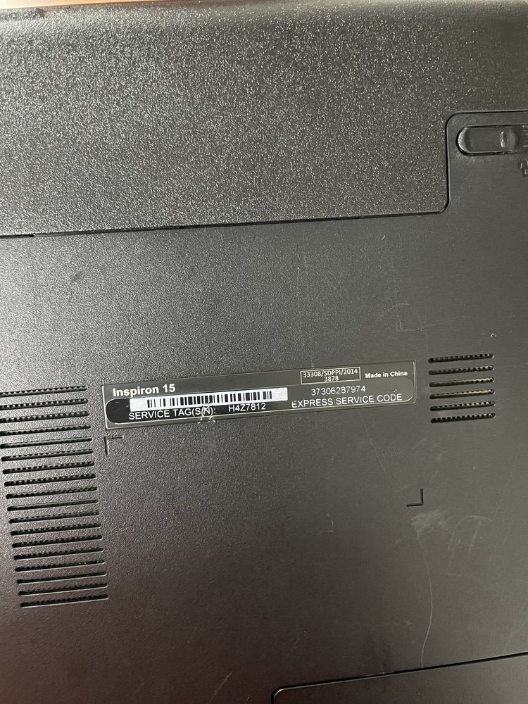 Ноутбук dell inspiron 15 series 33308/sdppi/2014 3878