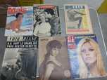 6 revistas vintage brigitte bardot