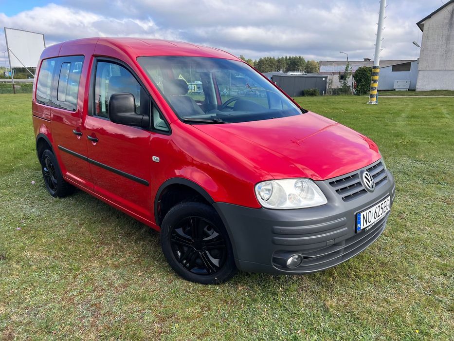 Volkswagen Caddy 2,0 Sdi klima elektryka 5 osób 2005r