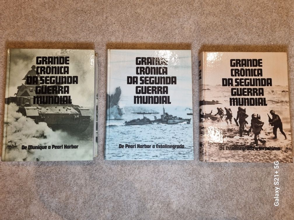 Grande Crónica da Segunda Guerra Mundial (3 Volumes)