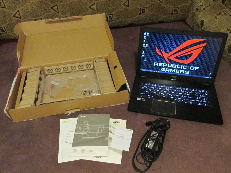 ІГРОВИЙ Великий ТОП Ноутбук 17.3/i7-4 ядра 3.7GHz+Geforcе GTX 4Gb+16Gb