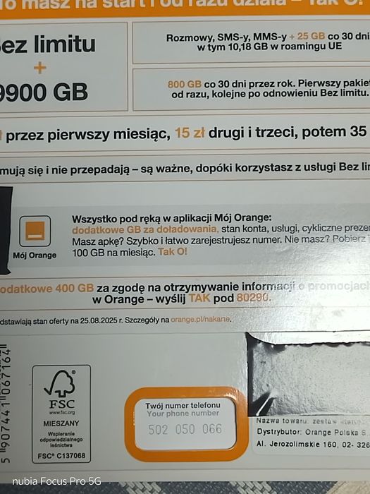 Złoty numer telefonu