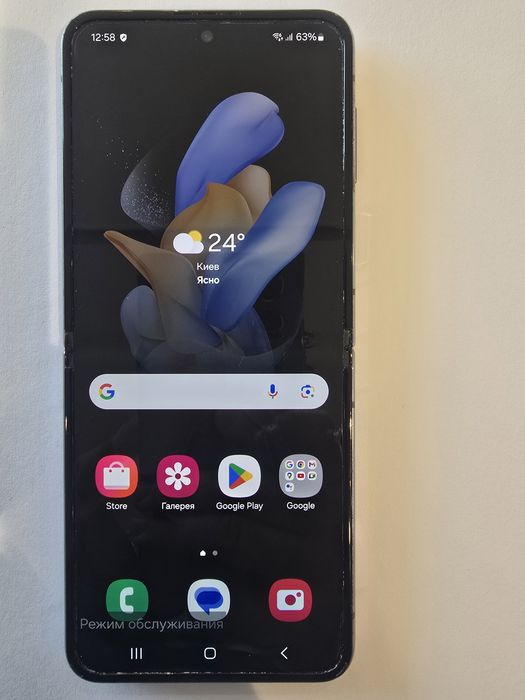 Модуль дісплей внутрішній Samsung Galaxy Flip 4 SM-F721 Light blue