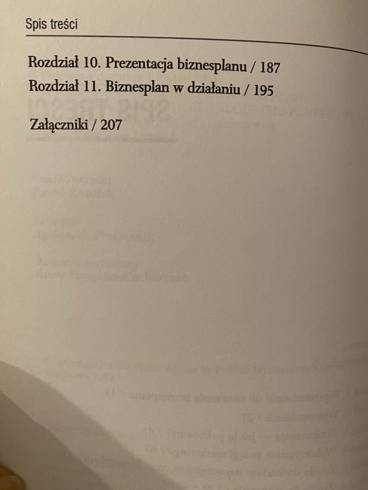 Książka „Biznesplan. Co trzeba wiedzieć i zrobić...”- Kevan Williams